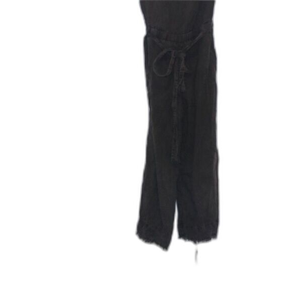 ANTHROPOLOGIE Cloth and Stone Wide Leg Cropped Jumpsuit Strapless in Medium - Picture 2 of 10